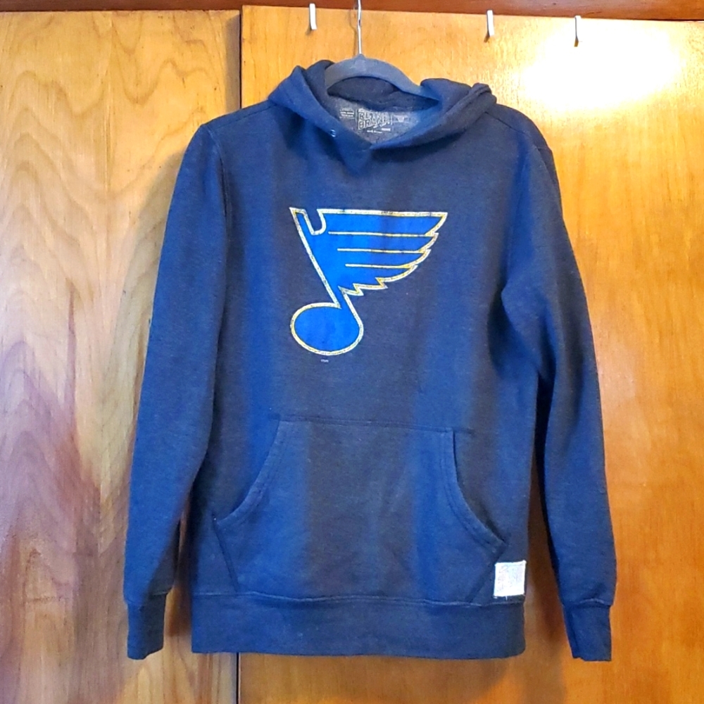 Retro Brand St. Louis Blues Hockey Sweatshirt
